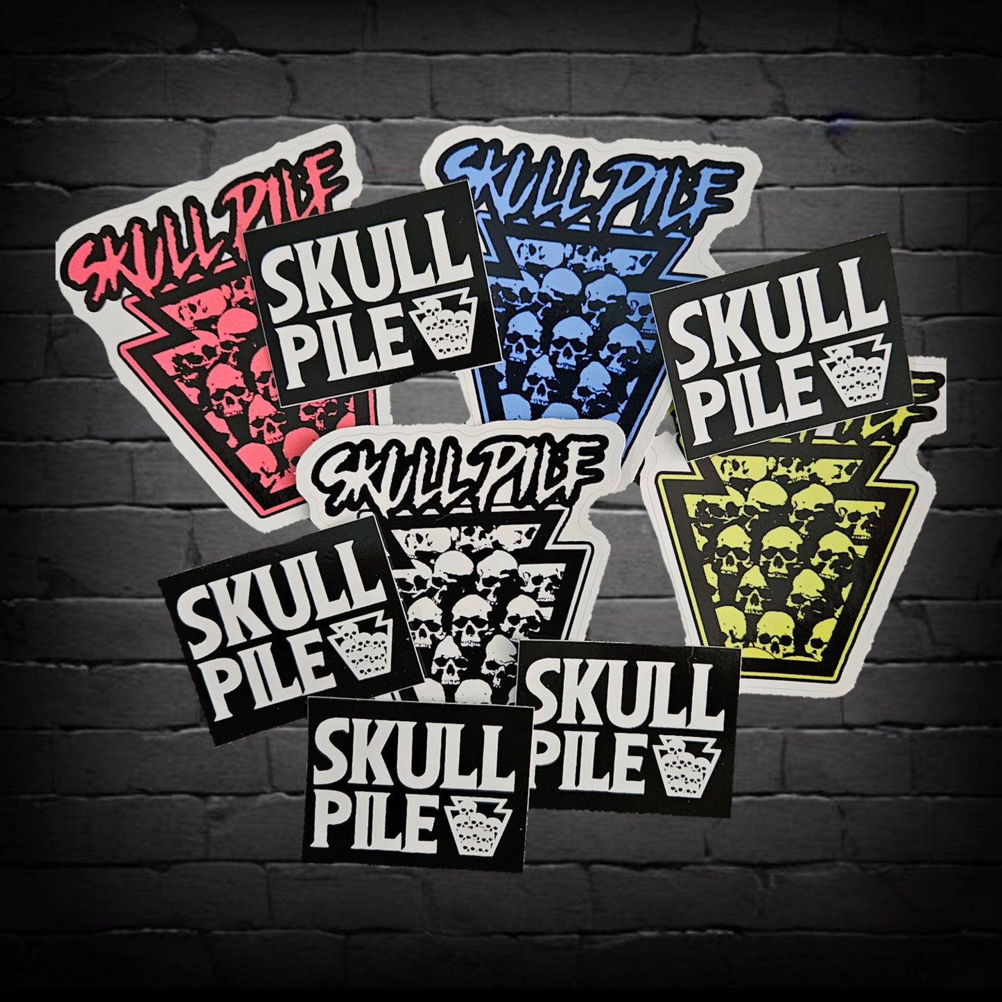 Skull Pile Sticker Pack
