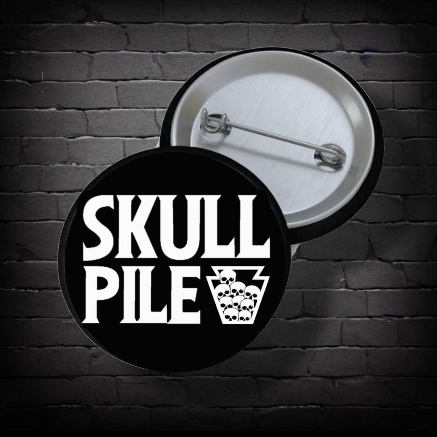 Skull Pile Button