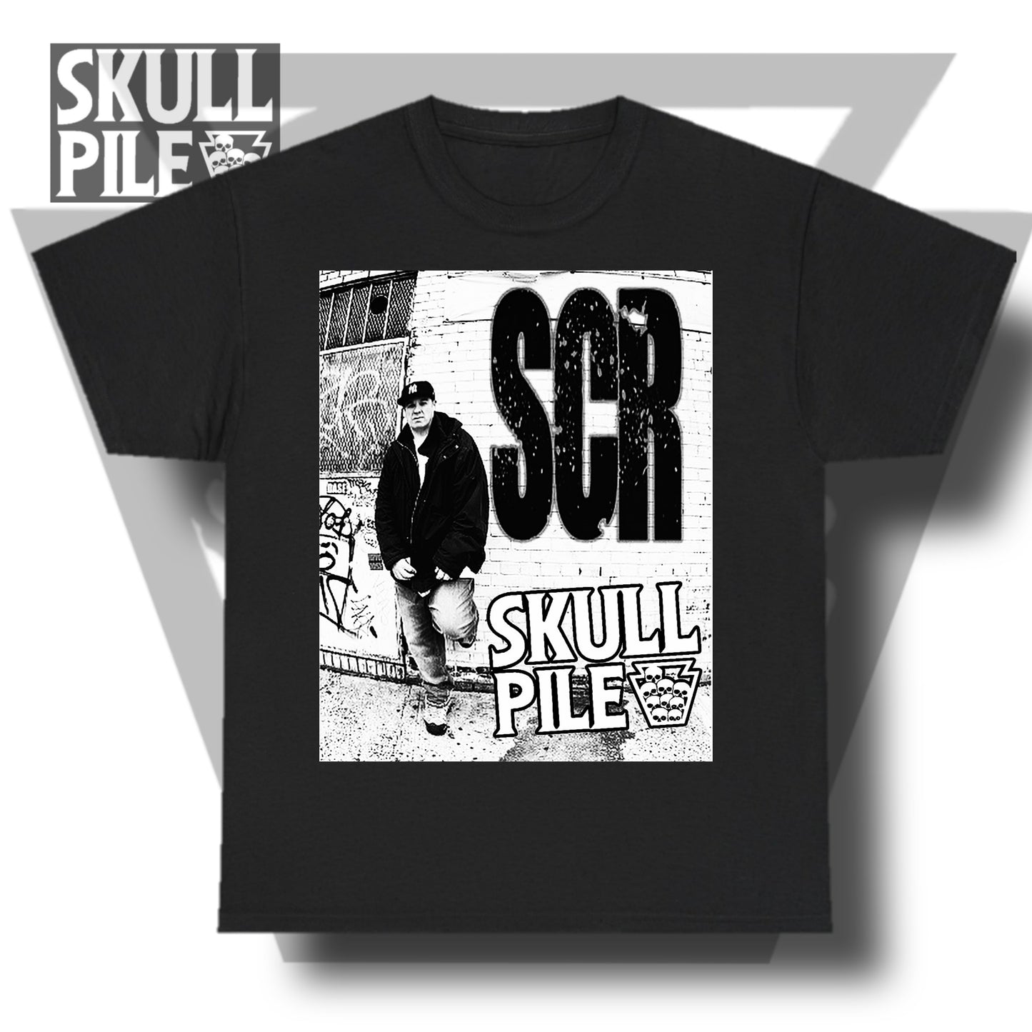 Skull Pile/ SCR Collaboration T Shirt