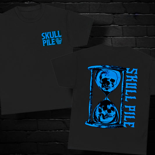 Skull Pile Hourglass Unisex T Shirt