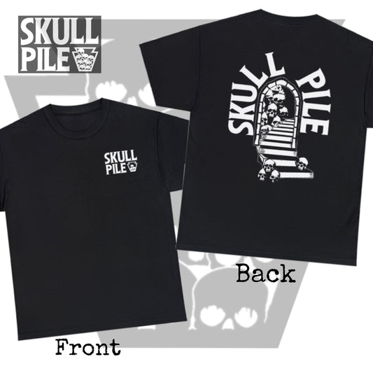 Skull Pile House Of Skulls Entrance Unisex Heavy Cotton Tee