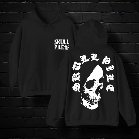 Skull Pile Street Skull Unisex Hooded Sweatshirt