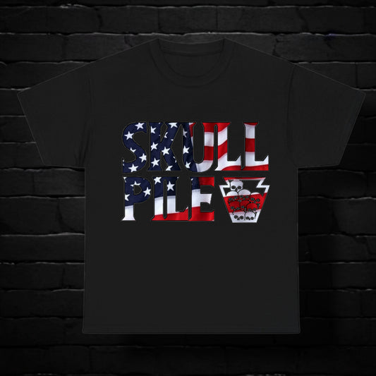 Skull Pile 'Merica T Shirt