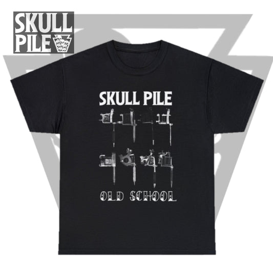 Skull Pile Old School Unisex Jersey Short Sleeve Tee