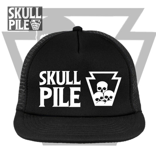 Skull Pile Trucker Hat