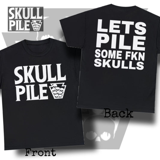 Skull Pile Apparel Pile Some FKN Skulls Unisex Jersey Short Sleeve Tee