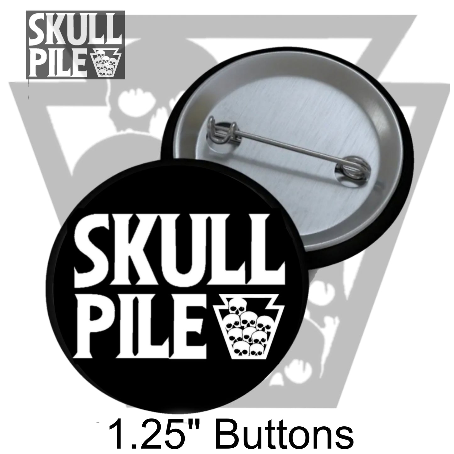 Skull Pile Button